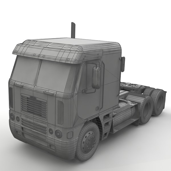 freightliner argosy mid-roof 101 3d model - Freightliner Argosy Mid-roof 101` by bansheewoj